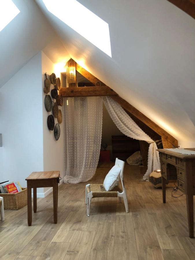 Chambre Ambiance Campagne Chic Freneuse  Exterior foto