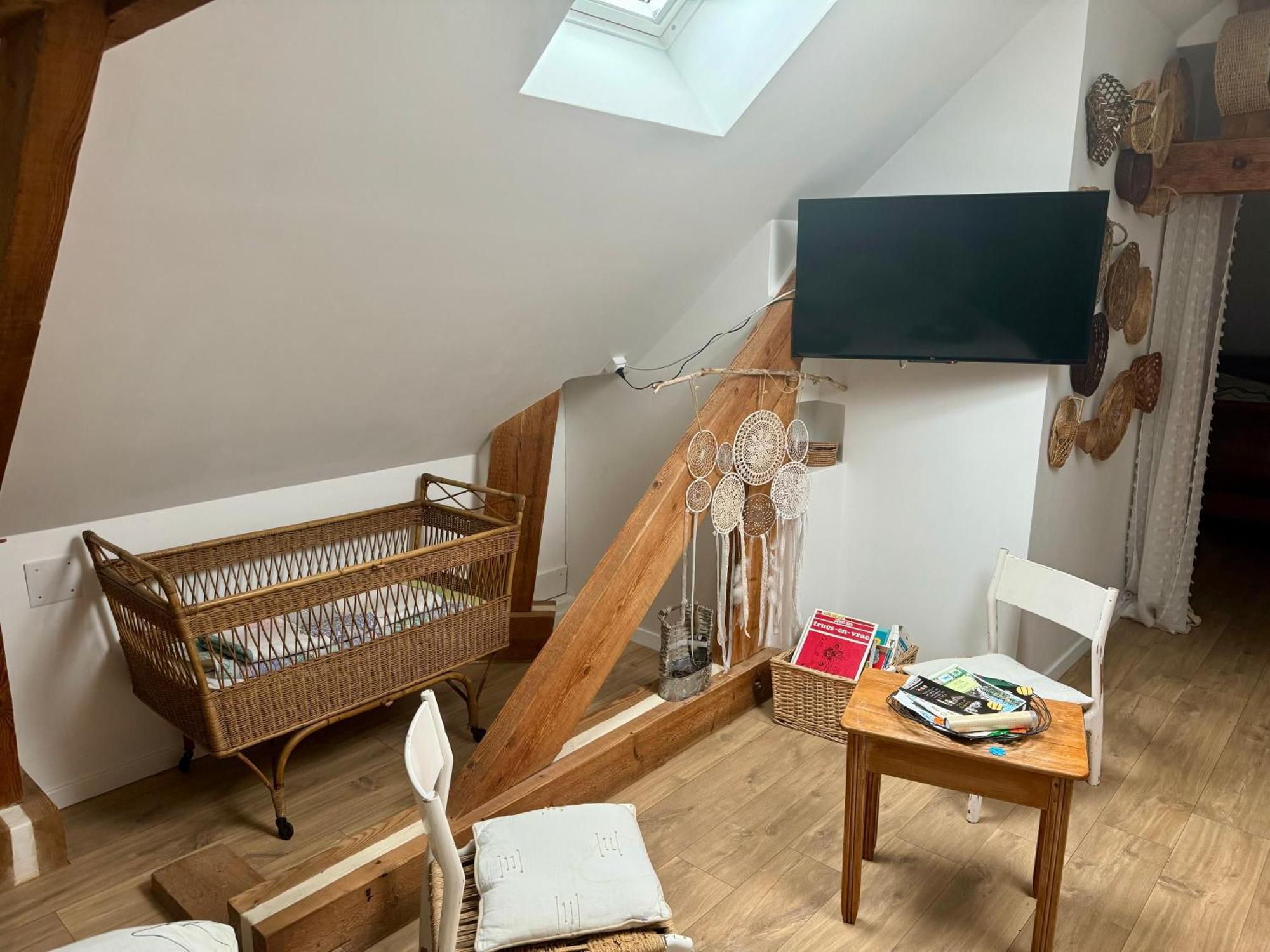 Chambre Ambiance Campagne Chic Freneuse  Exterior foto